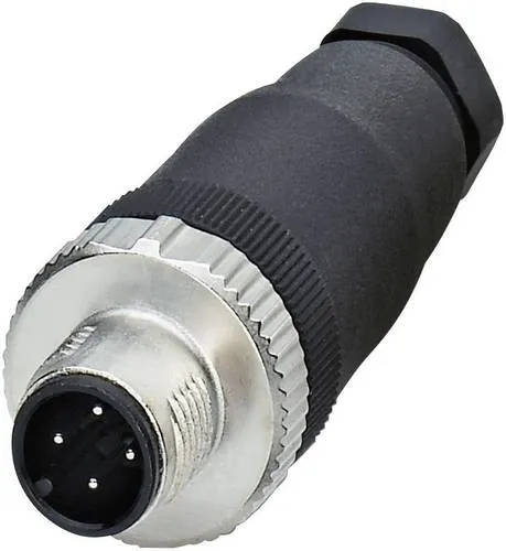 Phoenix Contact SACC-M12MS-8CON-PG9-M Steckverbinder - Lichtschranken & Zubehör, 8-poliger M12 Stecker mit Schraubanschluss, ideal für robuste Anwendungen in der Industrie.