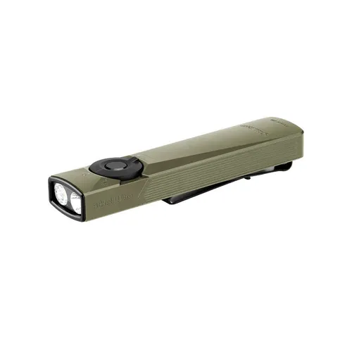 OLight Arkfeld Ultra LED Taschenlampe 1400lm - Taschenlampe aus O-Aluminium, extrem langlebig und kratzfest, mit 3 Lichtmodi: weiß, grün und UV – perfekt für vielseitige Anwendungen.