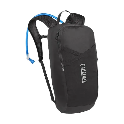 Camelbak Arete 14 Rucksack 1,5L Black/Reflective - Wander-Rucksäcke mit 12,5L Volumen und 1,5L Trinkblase, leicht und atmungsaktiv für optimale Mobilität und Komfort auf deinen Abenteuern.