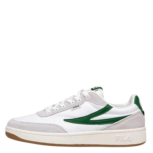 FILA Herren SEVARO S Sneaker, White-Verdant Green, 45 EU in weiß von FILA