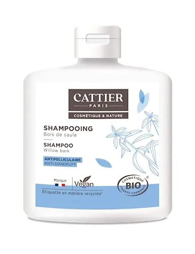 Cattier Anti-Schuppen Shampoo aus Weide, 250 ml, 1 Stück