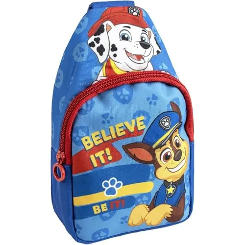 Paw Patrol Kinder Umhängetasche – Coole und Funktionale Schultertasche für Fans der Helden auf Vier Pfoten