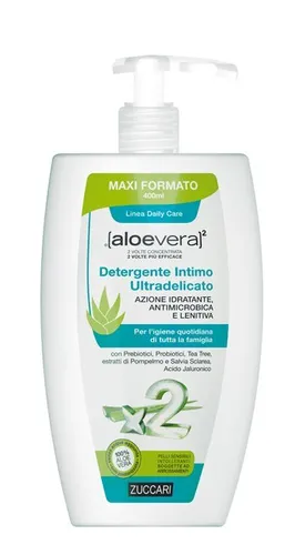 AloeVera2 Ultra-zarter Intimreiniger Zuccari 400ml