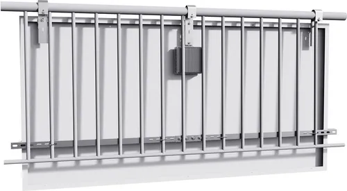 enjoy solar® Senkrechte Aluminium-PV-Halterung für Balkonkraftwerk