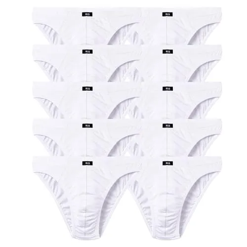 H.I.S. Mini Slip 10 Stück XL - Herren-Slips im praktischen 10er Pack, aus elastischer Baumwolle für optimalen Tragekomfort und Pflegeleichtigkeit.