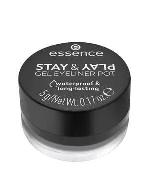 essence STAY & PLAY Eyeliner 01 Black 5 g