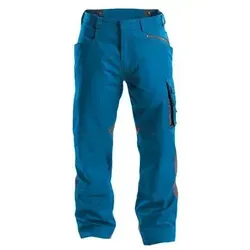 Spectrum Arbeitshose - azurblau/anthrazit, Größe 53 - Arbeits- & Schutzkleidung mit Cordura® verstärkten Taschen, wasserabweisendem Stoff und mechanischem Stretch für optimalen Komfort und Langlebigkeit.