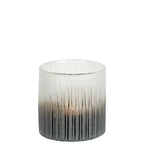 Greco Windlicht groß braunrot - Windlicht aus mundgeblasenem Glas, handgeschliffen und edel satiniert. Jedes Stück ist ein einzigartiges Unikat und verleiht Ihrem Zuhause eine moderne Note.