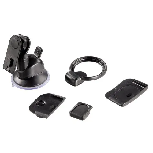 Hama Adapter-Set inkl. Saugnapf-Halterung für Tomtom, 00093723, Schwarz