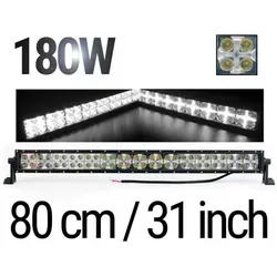 Led-bar 80 Cm – Led-dioden-bar-scheinwerfer Mit Tagfahrlicht Cross Drl 180w, 12v/24v Mit 2 Betriebsarten