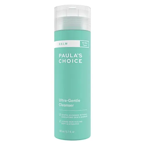 Paula's Choice CALM Ultra-Gentle Gesichtsreiniger - Sanfter Reiniger der Make Up und Unreinheiten - Für Empfindliche Haut Geeignet - it Glycerin - Alle Hauttypen - 198 ml