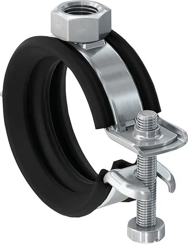 FISCHER Gelenkrohrschelle Edelstahl DN40 1 1/2