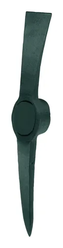 Idealspaten 38011500 Kreuzhacke - 1,5 kg, ovales Auge aus robustem Stahl, ideal für müheloses Hacken im Garten