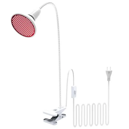 Produktbild QIANYAN 660nm Rotlichtlampe für Gesicht