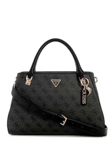 Guess Handtasche 'NOELLE II' in Anthrazit - Elegante Handtasche mit großzügigem Hauptfach und praktischen Schulterriemen, ideal für den Alltag. Die dezente Label-Applikation setzt stilvolle Akzente.