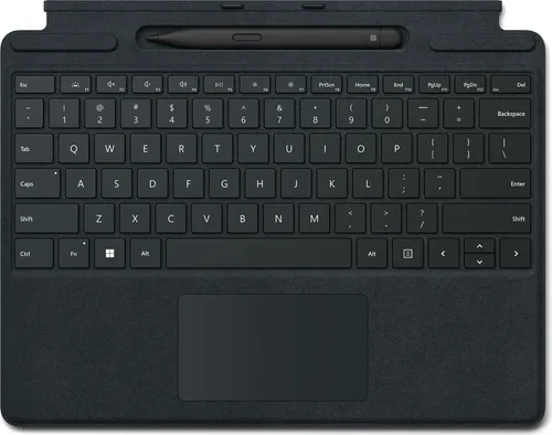 Microsoft Surface Pro Signature Keyboard mit Slim Pen 2 Schwarz (DE)