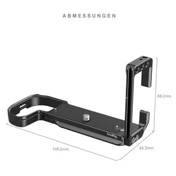 SmallRig 4160B L-Bracket für Canon EOS R6 Mark II/R5/R5C/R6