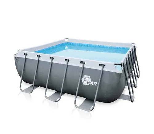 yourGEAR Rechteckpool 3x3x1m - Ideal für Familien - Rechteckpool für den Garten, perfekt für Familien mit Kindern. Genießen Sie unvergessliche Sommertage im eigenen Schwimmbecken.