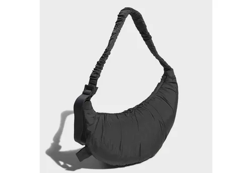 adidas MUST HAVES Schultertasche für Damen, carbon, One Size - Stylische Schultertasche mit 6,5 L Volumen, verstellbarem Schulterriemen und praktischer Innentasche. Hergestellt aus 100 % recyceltem Material für nachhaltigen Einsatz.
