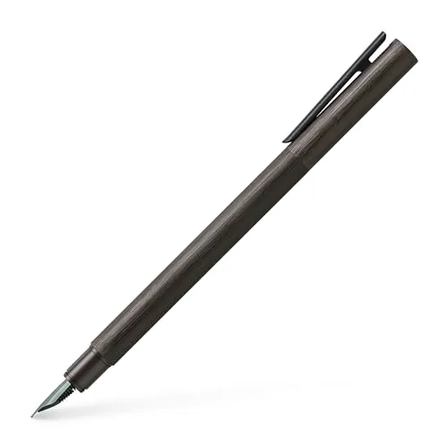 FABER-CASTELL 146253 - Füller Neo Slim Aluminium, Federbreite B, gunmetal - Füller für stilbewusste Schreibliebhaber, aus hochwertigem Aluminium mit schlankem Design und geschmeidiger Edelstahlfeder für ein angenehmes Schreiberlebnis.