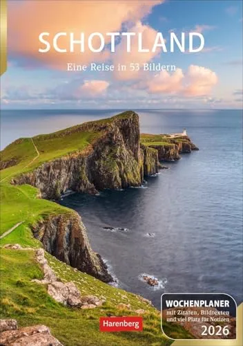 Schottland Wochenplaner 2026 von Harenberg