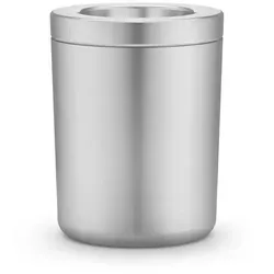 Zack Flaschenkühler Donare, Edelstahl, 1 L - Barzubehör, eleganter Flaschenkühler aus hochwertigem Edelstahl mit 1 L Fassungsvermögen für stilvolle Kühlung von Getränken.