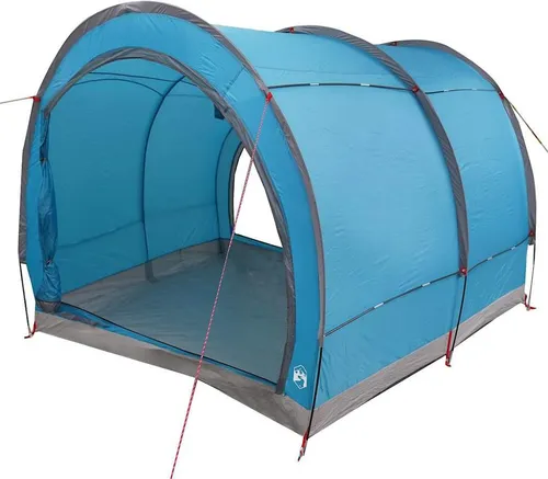 vidaXL Fahrradgarage mit Dach Blau 256 x 222 x 182 cm in blau von vidaXL