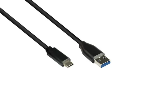 Good Connections USB3.0 Kabel A-USB-C schwarz 2m