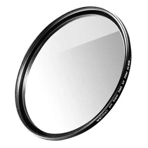 Walimex pro UV-Filter Slim Super DMC 52mm - besonders hochwertiger UV Filter Objektivfilter, Slim nur 2.5 mm,16x Super DMC Vergütung, für Objektivschutz und brilliante Farben, mit Box