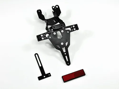 ZIEGER Kennzeichenhalter Pro für KTM 1290 Super Duke R (2014-2019) - Motorradzubehör, robuster Kennzeichenhalter in schwarz, inklusive Montagematerial für einfache Installation.