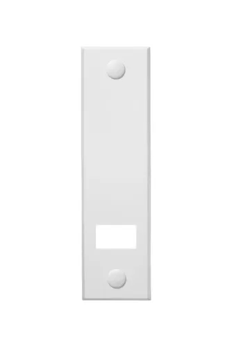 Schellenberg Gurt-Abdeckplatte Standard 160mm Lochabstand Weiß Maxi System