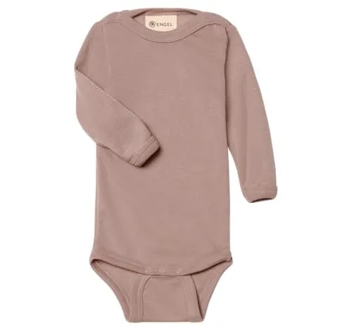 Engel Baby-Body Langarm Merinounterwäsche 74/80 von Engel
