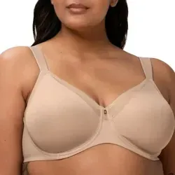 Triumph True Shape Sensation W01 BH Beige D 75 - Minimizer für Damen - Funktionsunterwäsche mit minimierendem Effekt, formenden Cups und optimalem Komfort für eine schlankere Silhouette.