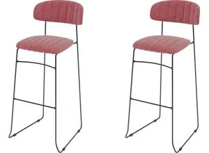 Barhocker Veba Mundo in pink von Essentials