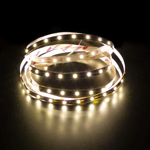 5m (500cm) LED Streifen Band Leiste 12V Warm Weiß 3000K IP20 300LEDs 60LED/m SMD