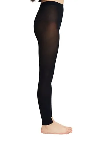 ESPRIT Damen Leggings 50 DEN W Le halb-blickdicht einfarbig 1 Stück, Blau Marine 6120-O, 38-40