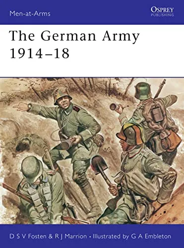 Produktbild The German Army, 1914-18 (Men at Arms Series 80, Band 80)