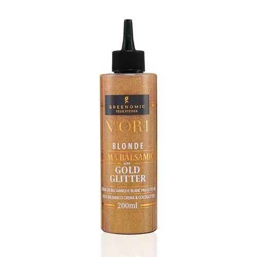 Greenomic Delikatessen Crema Balsamico Blonde mit Gold Glitter 200ml