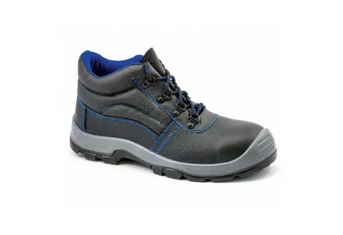 Sicherheitsstiefel S3 Triest - Arbeits- & Schutzkleidung, atmungsaktive und wasserbeständige Rindsleder-Stiefel mit Stahlkappe und rutschfester Sohle für optimalen Schutz und Komfort bei der Arbeit.
