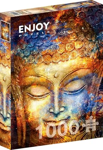 Enjoy Puzzle - 1000 Teile Jigsaw Puzzle für Erwachsene - Klassisch - Buddha Portrait - Karton - Unisex - Ab 12 Jahren