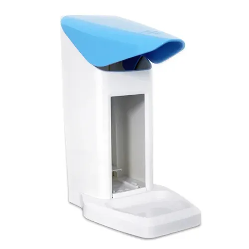 Desinfektionsmittelspender Eurospender Safety plus 500 ml - Desinfektionsmittelspender für 350 und 500 ml-Flaschen, flexibel einsetzbar und erfüllt KRINKO-Empfehlungen für optimale Händehygiene.