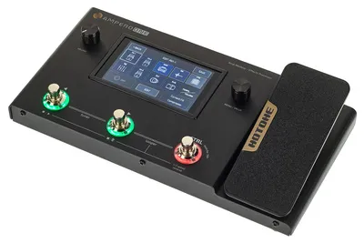 HOTONE Ampero One MP-80 E-Gitarren-Multieffektpedal - Neues E-Gitarren-Multieffektpedal mit 24-Bit Dual DSP, 198 Presets und 4