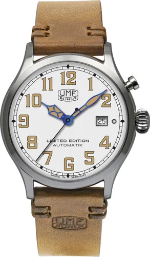 UMF Ruhla 1256-1 Limited Edition Automatik Sprungdeckel - Herren-Armbanduhr, Limited Edition mit präzisem Automatikwerk und stilvollem Sprungdeckel-Design für Sammler und Liebhaber.