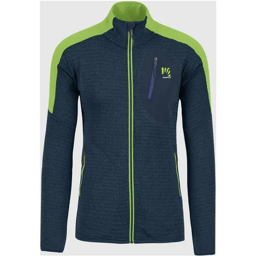 Karpos Puez Fleece midnight/green flash (073) M