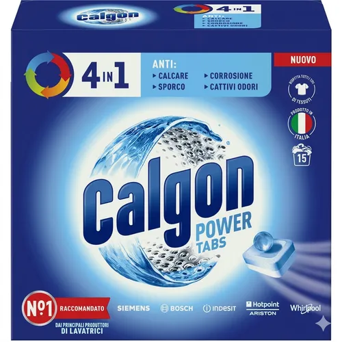 TABS ANTICALCARE 4 IN 1 CALGON 15 PEZZI