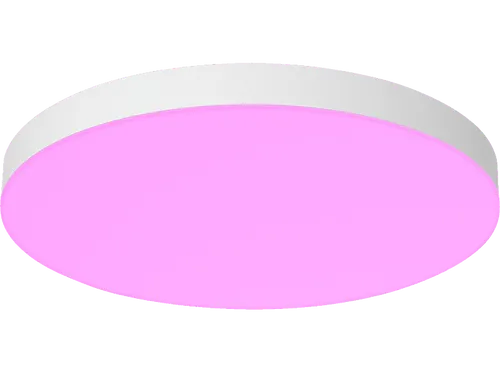 Hue Deckenleuchte Datura, klein - Lampen mit zwei farbfähigen Lichtquellen für individuelle Lichtgestaltung, bis zu 4850 Lumen und perfekte Hintergrundbeleuchtung.