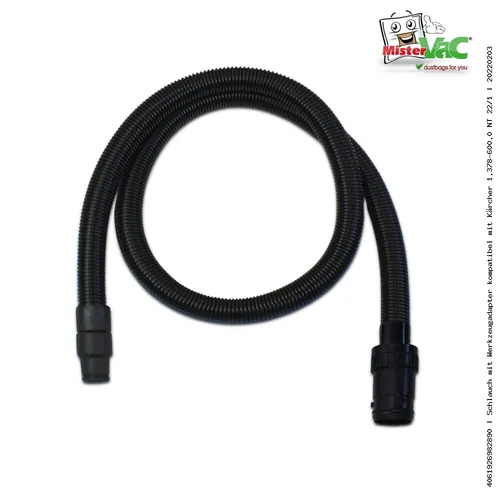 Schlauch mit Werkzeugadapter für Kärcher NT 30/1 Tact Te L