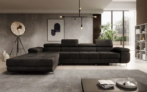 Sofas Schwarz von Luxusbetten24