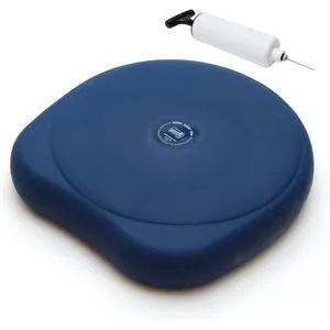 Sissel Balancekissen Sitfit Plus 23902, Ø 37cm, blau - Rücken- & Sitzkissen für dynamisches Sitzen und Training. Mit rutschfester Oberfläche und bis 138 kg belastbar. Inkl. Pumpe für vielseitige Anwendungen im Sitzen, Stehen und Liegen.