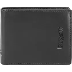 bugatti Vertice Geldbörse Herren Leder 6CC - Herren-Geldbörse aus hochwertigem Leder mit 6 Kartensteckfächern und zeitlosem Design – ideal für Freizeit und Business, perfekt für die Hosentasche.